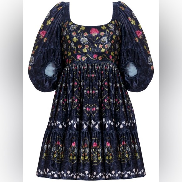 NWT Agua bendita delirio trebol dress - Picture 6 of 13